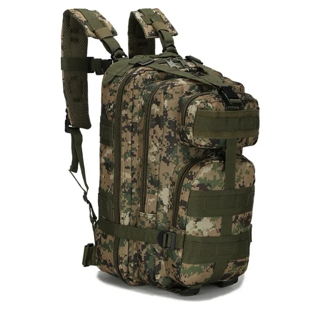 Army Military Tactical  Rucksack Backpack Hiking Bag Digital Jungle Camo Molle